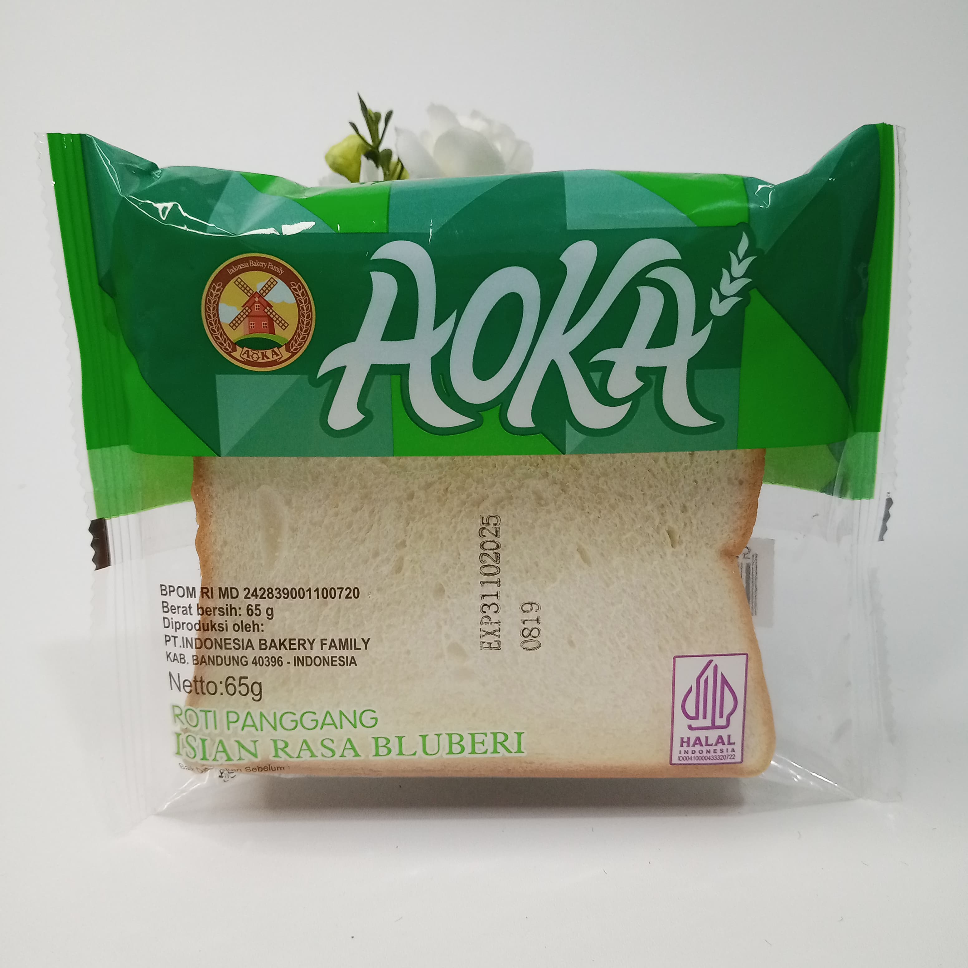 ROTI AOKA RASA BLUBERI